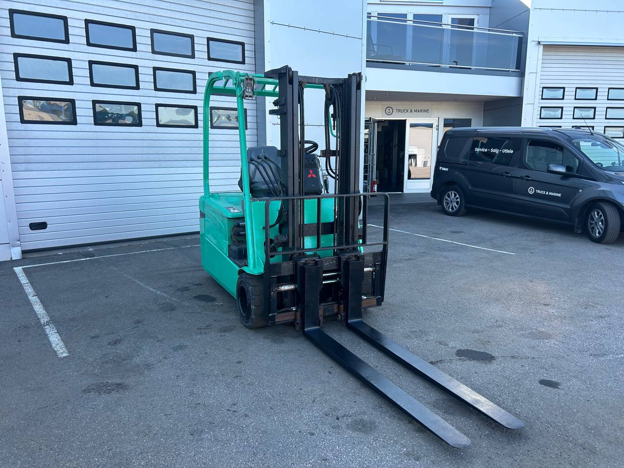 Brukt gaffeltruck